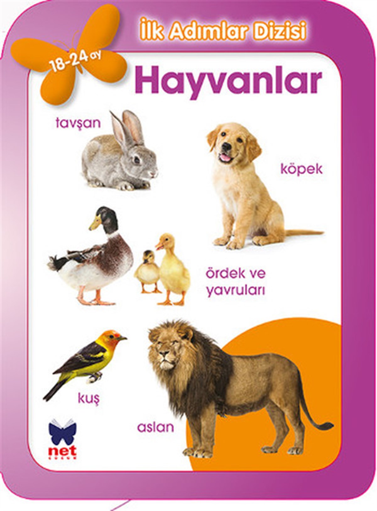 KolektifEgitim Etkinlik KitaplariHayvanlar (18-24 Ay)