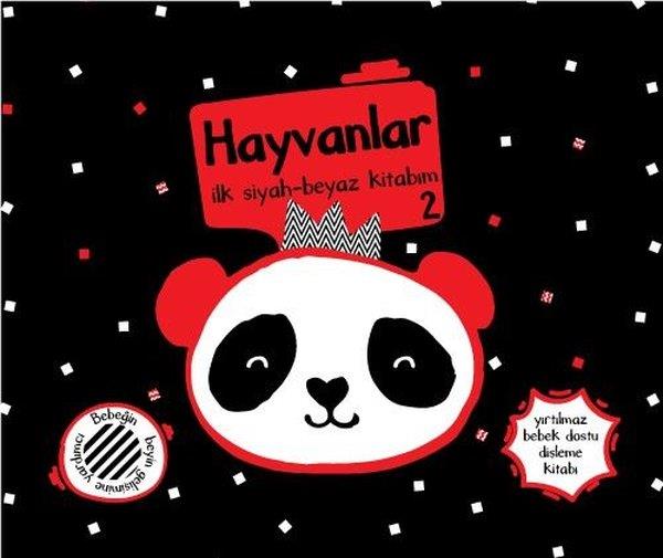 Müşen DavarcıEgitim Etkinlik KitaplariHayvanlar 2 İlk Siyah Beyaz Kitabım - Yırtılmaz Kitap