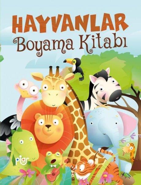 Ferhat ÇınarEgitim Etkinlik KitaplariHayvanlar Boyama Kitabı