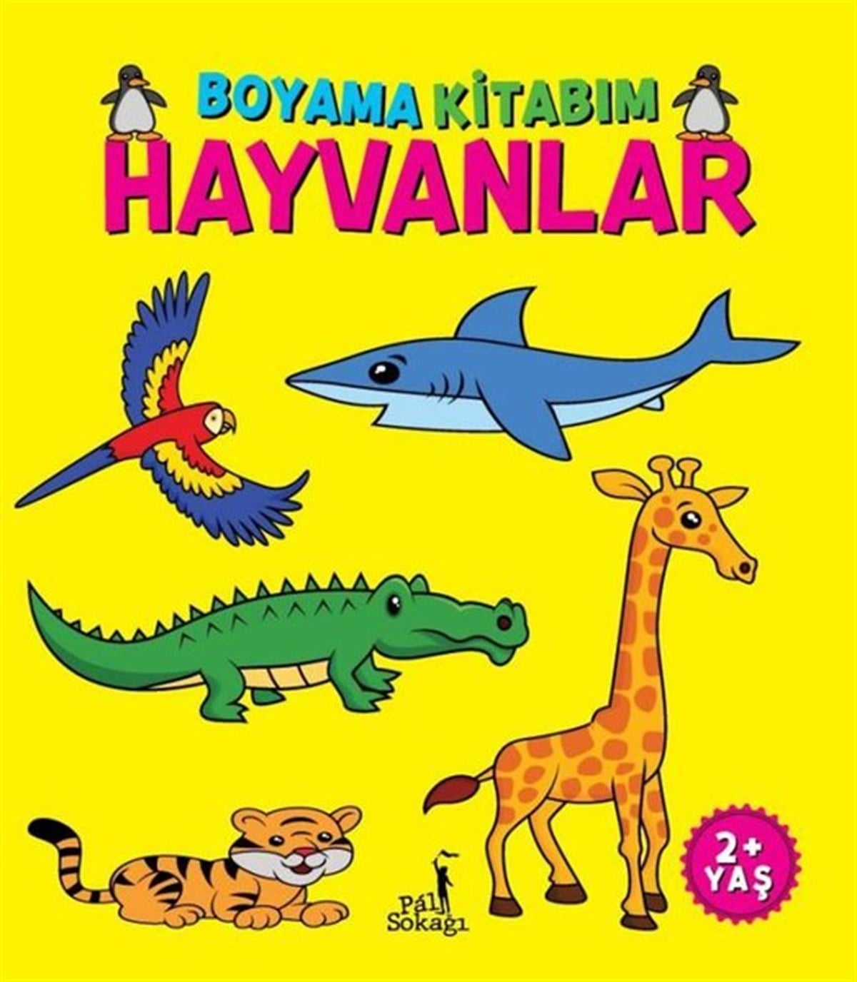KolektifBoyama KitaplarıHayvanlar - Boyama Kitabım 2+ Yaş