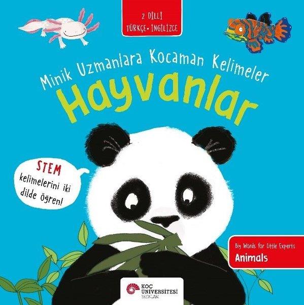 Fran BromageÇocuk Bilim KitaplarıHayvanlar - Minik Uzmanlara Kocaman Kelimeler - 2 Dilli Türkçe - İngilizce
