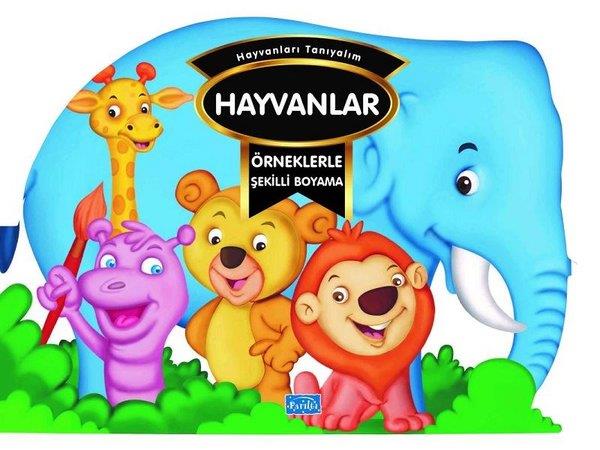 KolektifBoyama KitaplarıHayvanlar - Örneklerle Şekilli Boyama