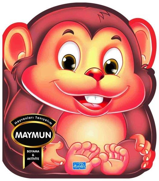 KolektifEgitim Etkinlik KitaplariHayvanları Tanıyalım - Maymun - Boyama & Aktivite