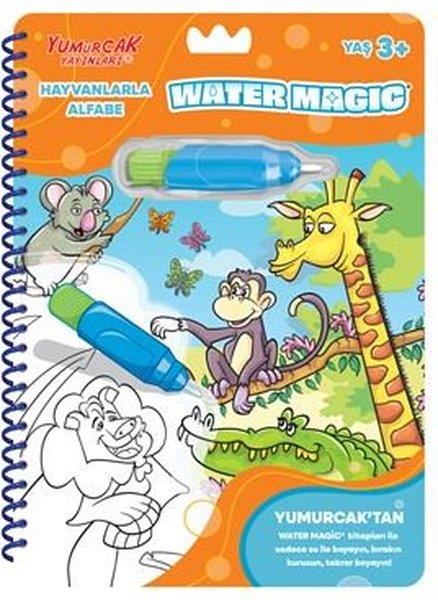 KolektifEgitim Etkinlik KitaplariHayvanlarla Alfabe - Water Magic 3 + Yaş
