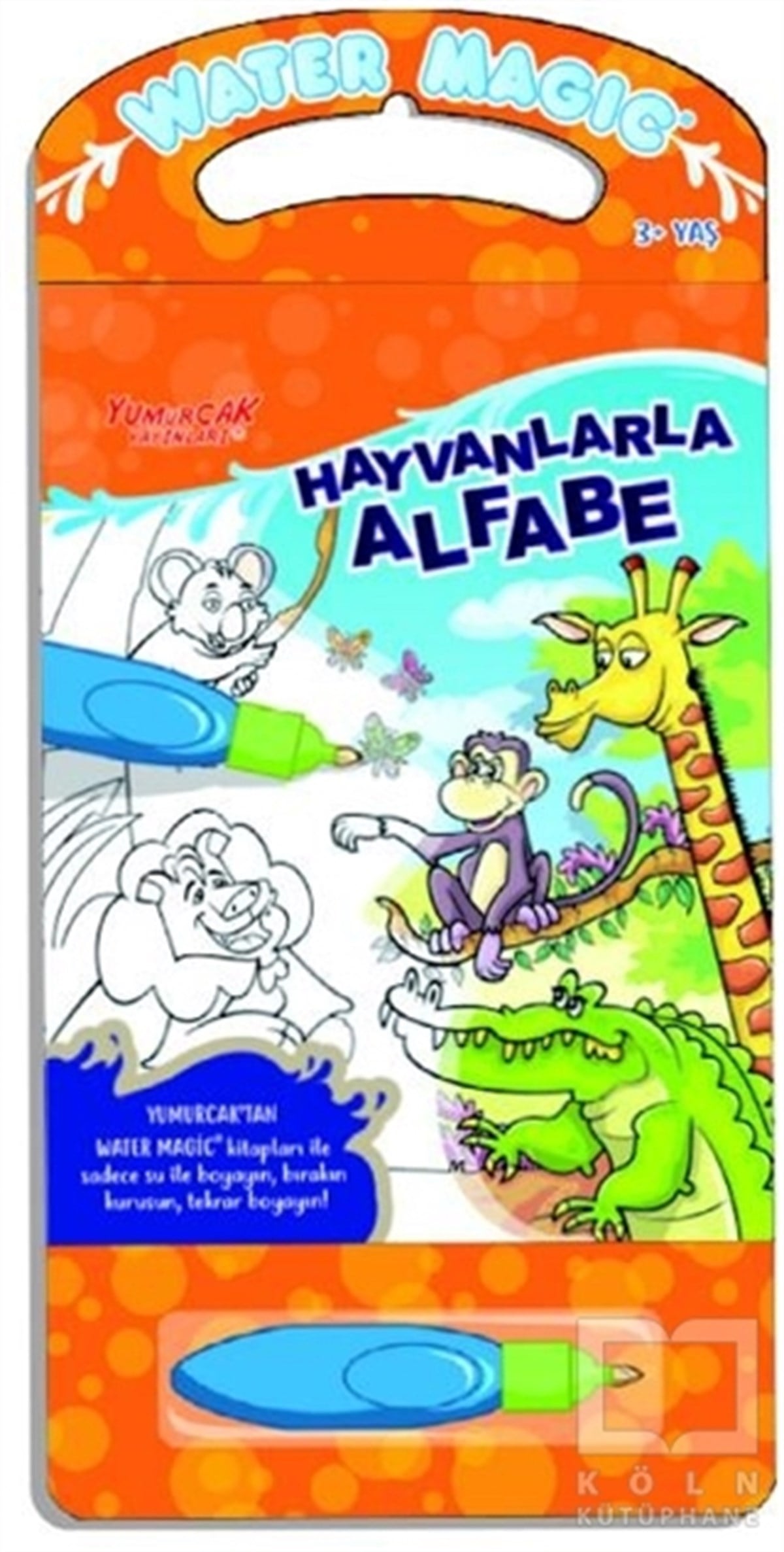 KolektifEtkinlik KitaplarıHayvanlarla Alfabe - Water Magic