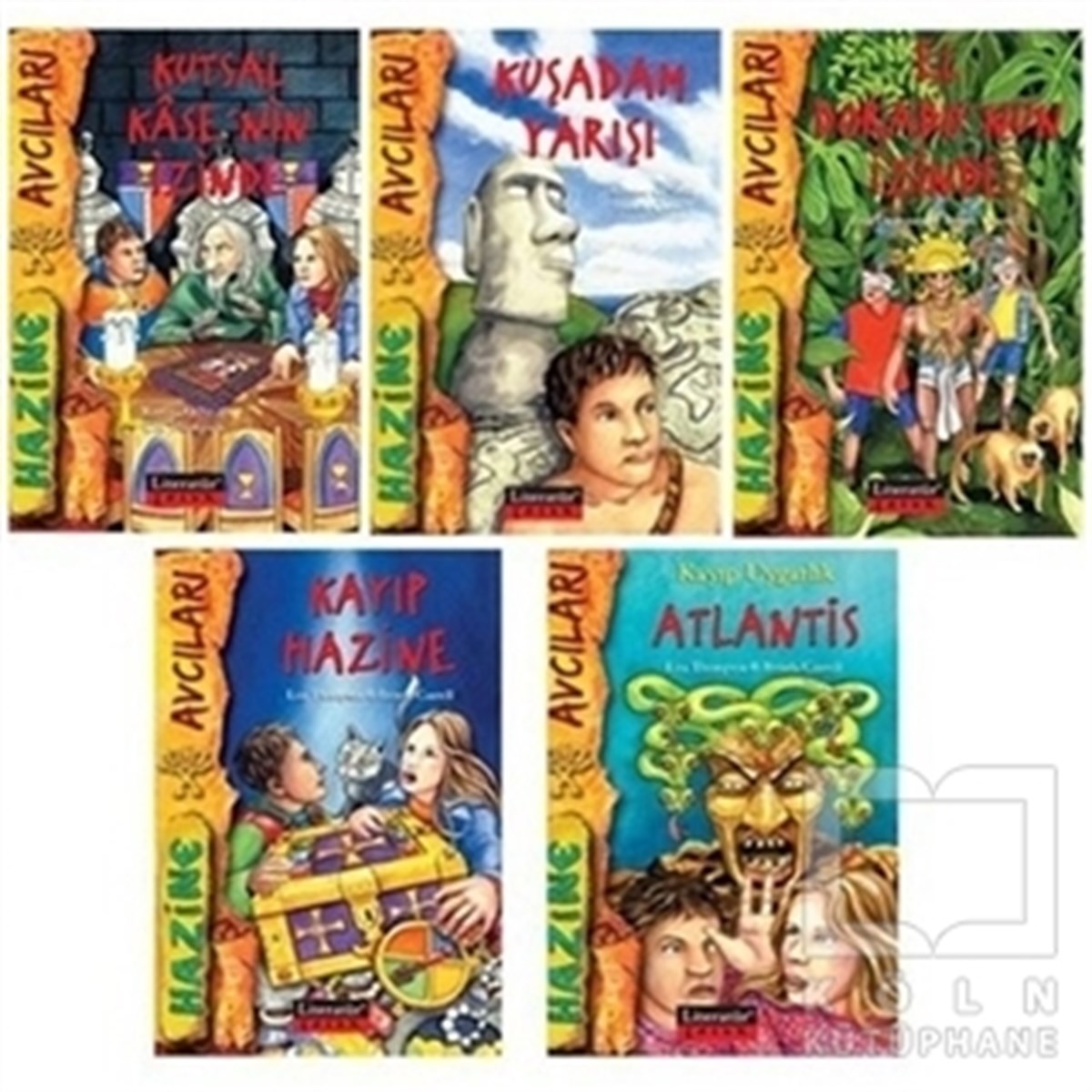 Murat PadarÇocuk Hikaye KitaplarıHazine Avcıları Dizisi (5 Kitap Takım)