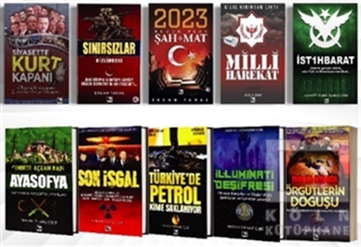 Ercan FaraşAraştırma - İncelemeHazine Seti (10 Kitap Takım)