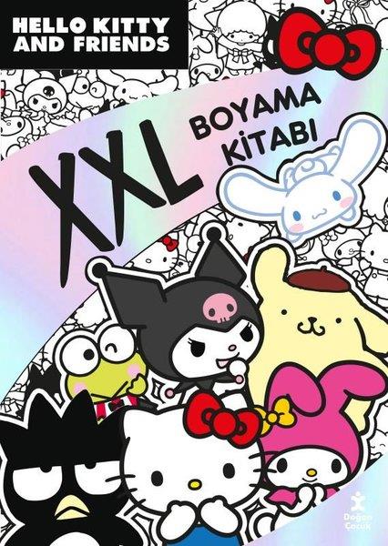 KolektifEgitim Etkinlik KitaplariHello Kitty and Friends XXL Boyama Kitabı
