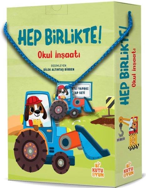 Dilek Altıntaş BirbenEgitim Etkinlik KitaplariHep Birlikte! Okul İnşaatı (Kitap ve Oyun Seti)