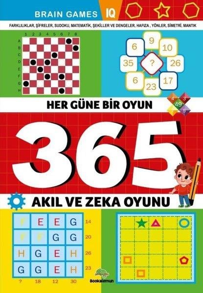 Can DemirEgitim Etkinlik KitaplariHer Güne Bir Oyun 365 Akıl ve Zeka Oyunu