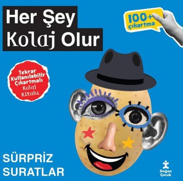 KolektifEgitim Etkinlik KitaplariHer Şey Kolaj Olur - Sürpriz Suratlar