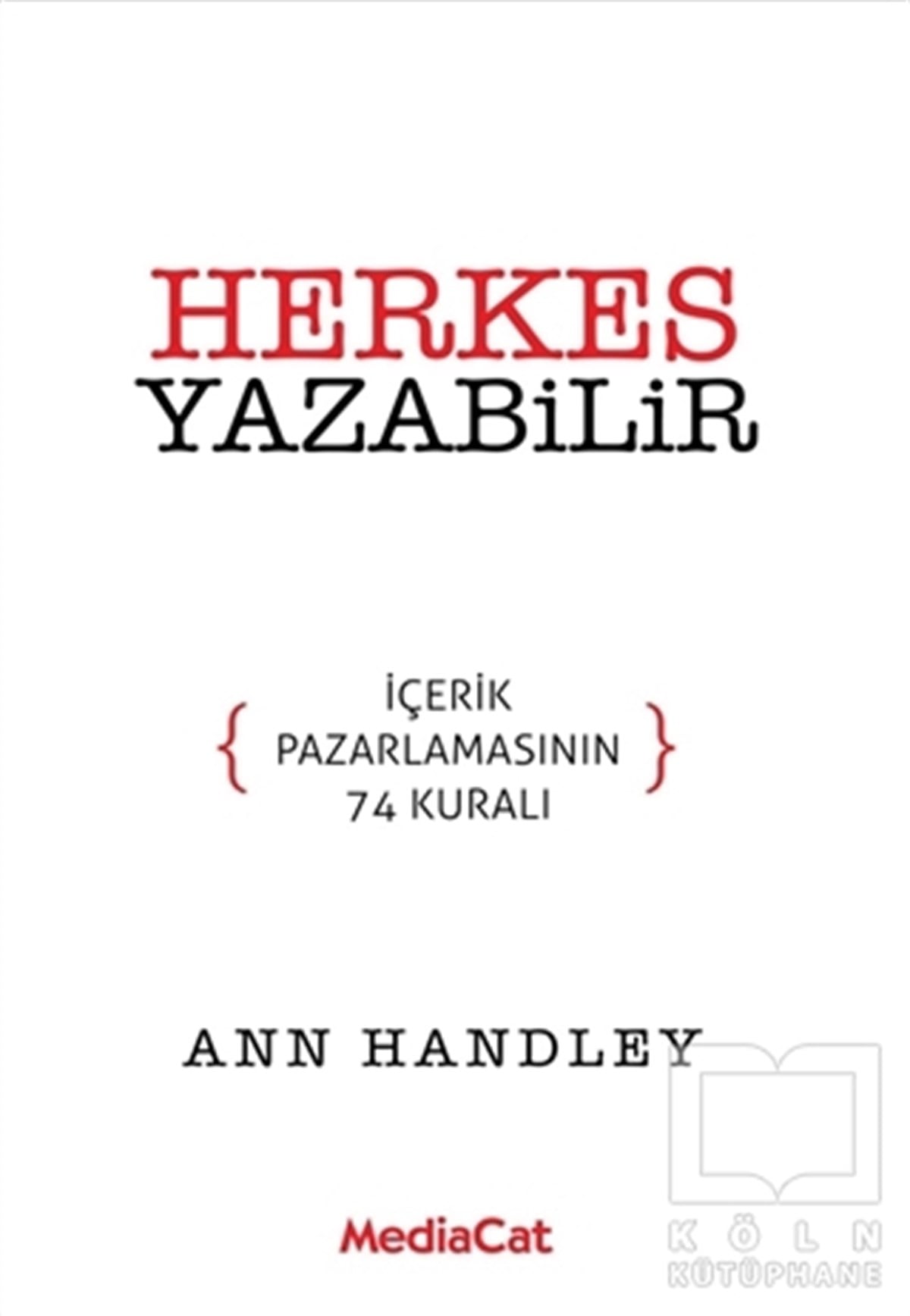 Ann HandleyDiğerHerkes Yazabilir