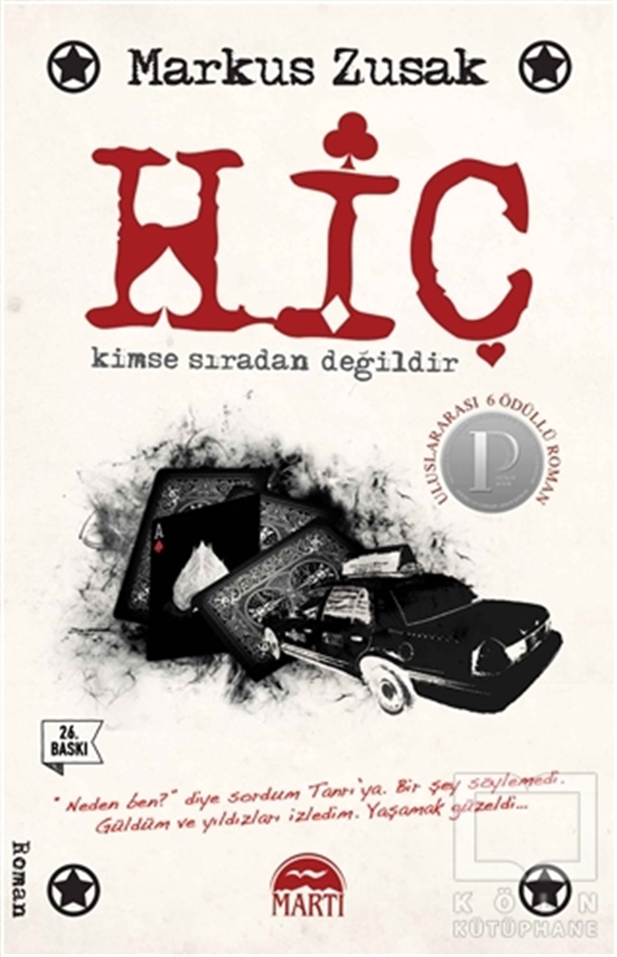 Markus ZusakRomanHiç Kimse Sıradan Değildir