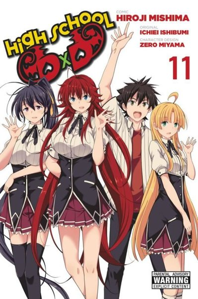 Hiroji MishimaGraphic NovelHigh School DxD Vol. 11