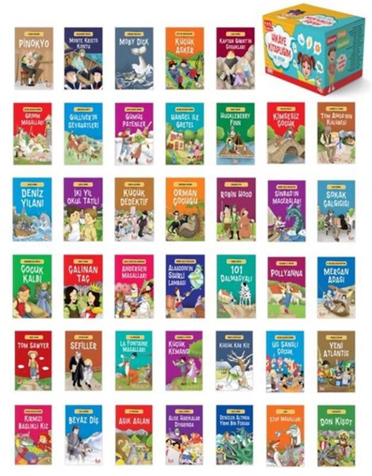KolektifKlasik Çocuk KitaplarıHikaye Kitaplığım Seti - 40 Kitap Takım