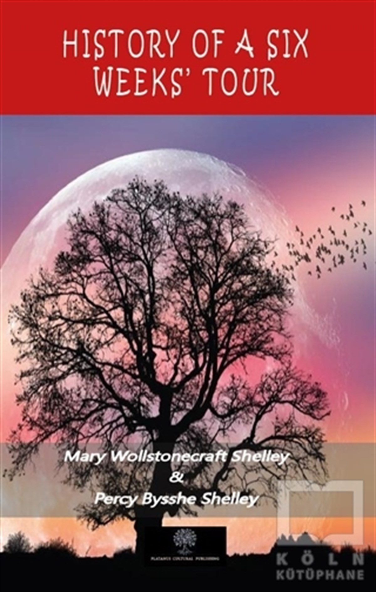 Mary Wollstonecraft ShelleyTürkçe RomanlarHistory Of A Six Weeks Tour