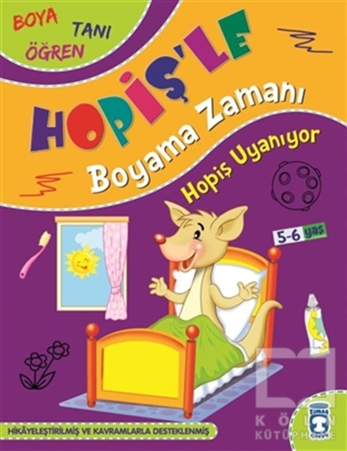 Süleyman ÖzkonukBoyama KitaplarıHopiş Uyanıyor - Hopiş'le Boyama Zamanı