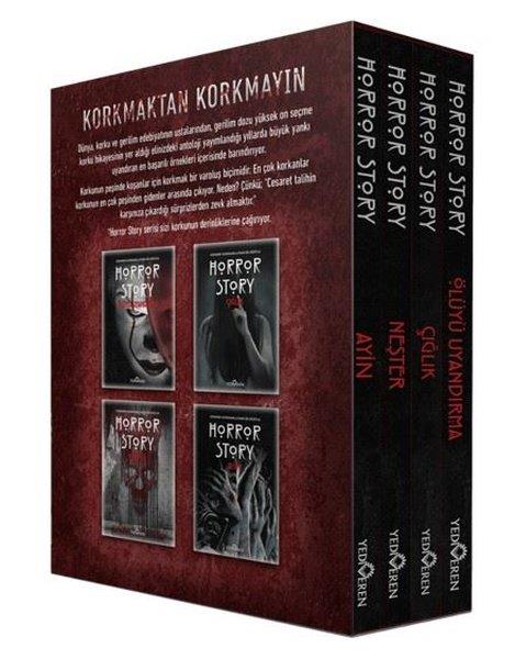 KolektifKorku Kitapları & Gerilim KitaplarıHorror Story Seti - Kutulu - 4 Kitap Takım
