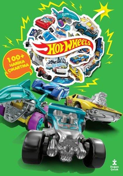 KolektifEgitim Etkinlik KitaplariHot Wheels Boyama Kitabı Çıkartma Bombası 100 + Harika Çıkartma