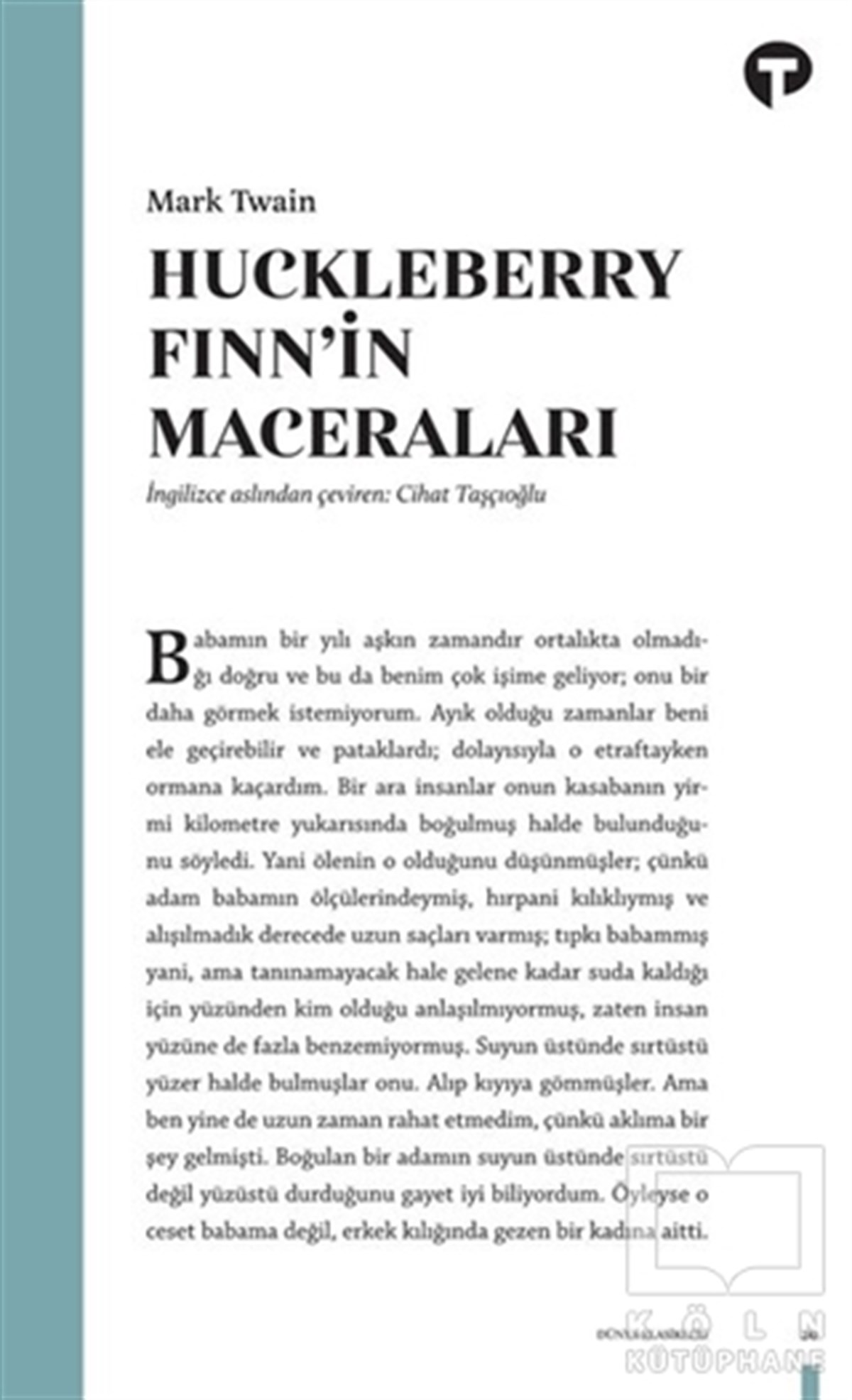 Mark TwainTürkçe RomanlarHuckleberry Finn'in Maceraları