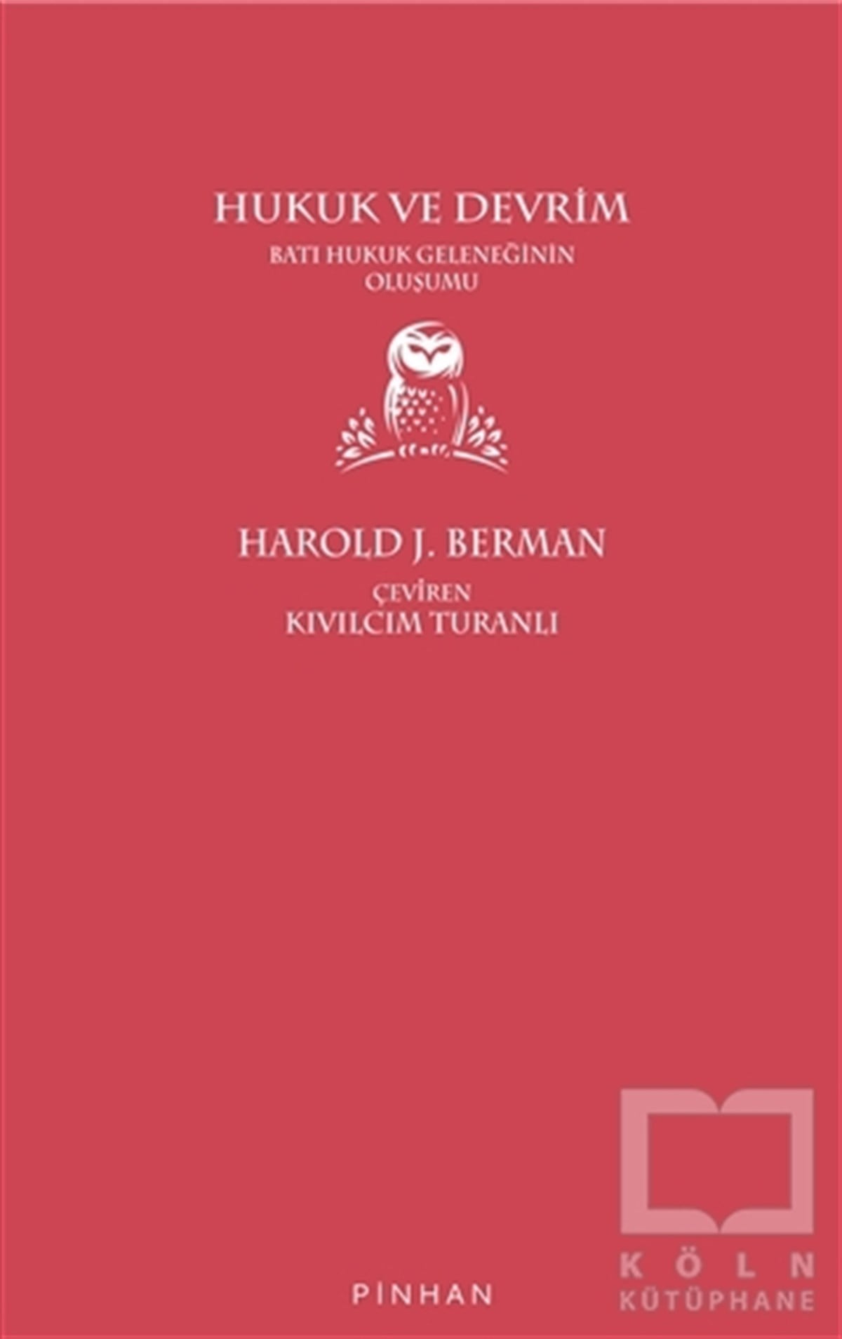 Harold J. BermanHukuk Üzerine KitaplarHukuk ve Devrim