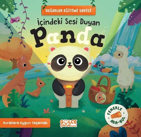 Merve Sultan GündüzEgitim Etkinlik Kitaplariİçindeki Sesi Duyan Panda - Değerler Eğitimi Serisi - Fenerle Ara Bul