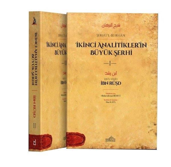 İbn Rüşdİslami Kitaplarİkinci Analitikler'in Büyük Şerhi Seti - 2 Kitap Takım