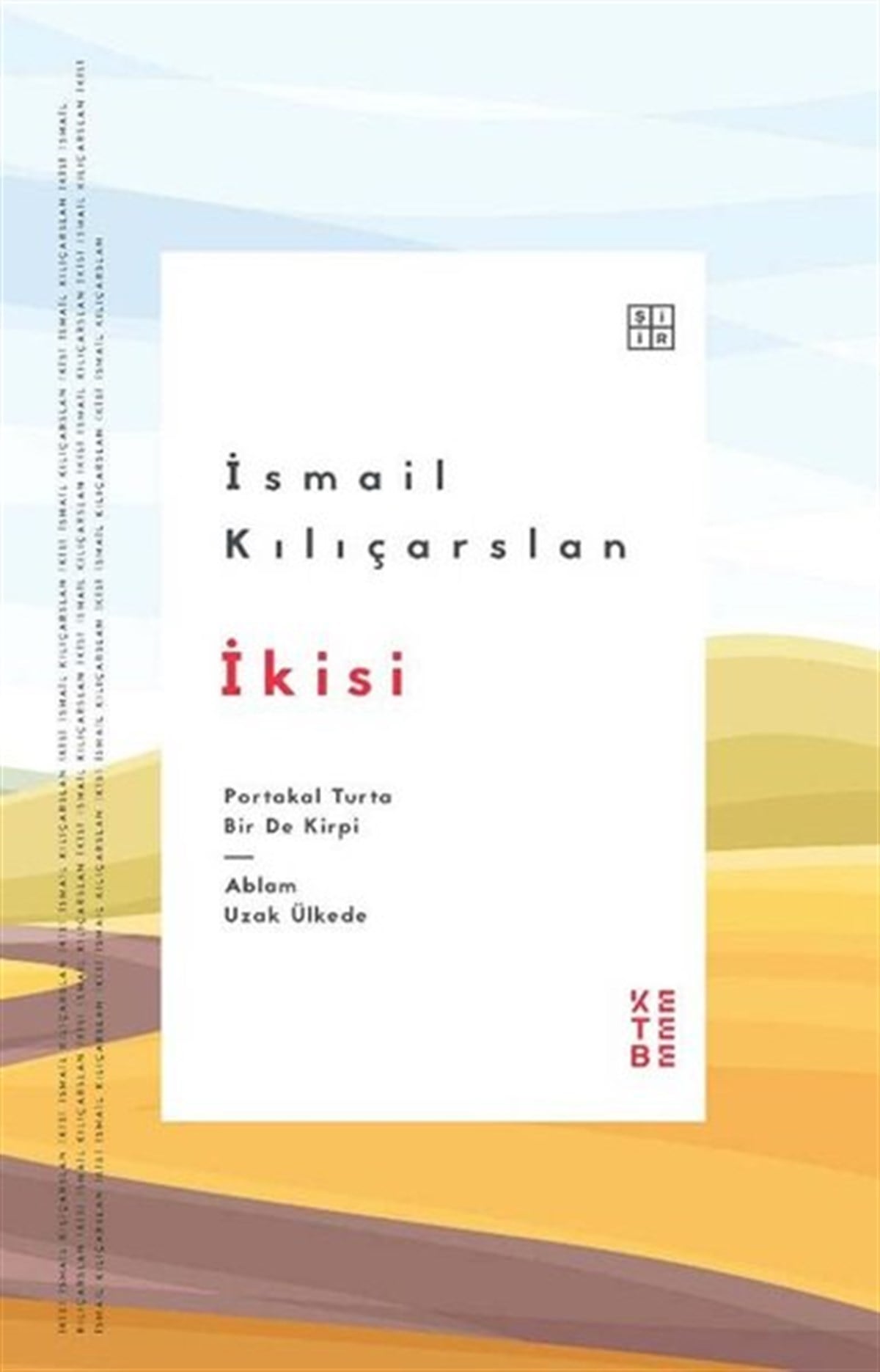 İsmail KılıçarslanTürk Şiiriİkisi: Portakal Turta Bir de Kirpi - Ablam Uzak Ülkede