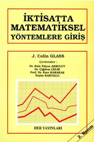 J. Colin GlassIktisat - Ekonomiİktisatta Matematiksel Yöntemlere Giriş