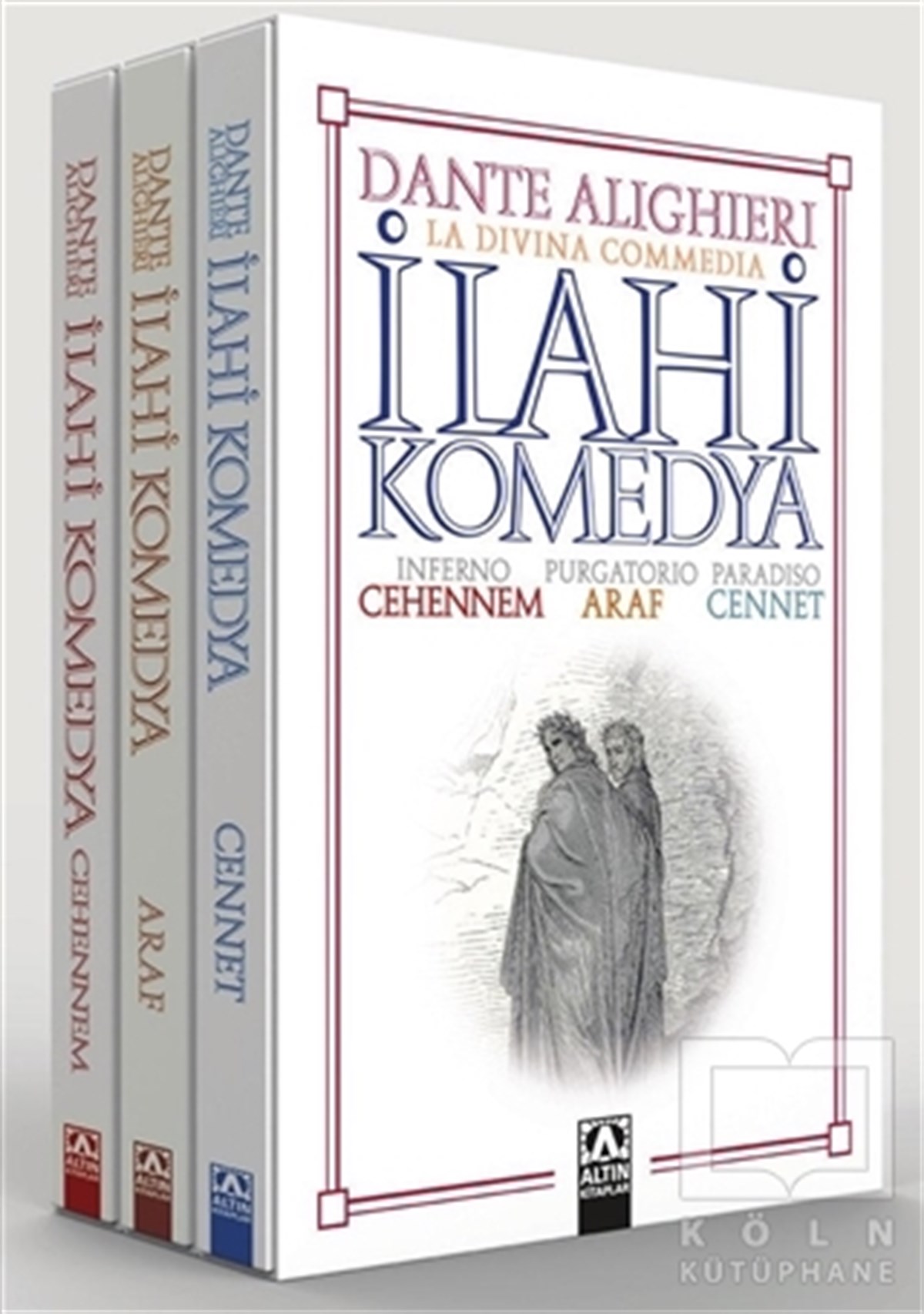 Dante AlighieriTürkçe Romanlarİlahi Komedya 3’lü Set - Özel Kutulu