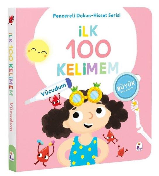 KolektifEgitim Etkinlik Kitaplariİlk 100 Kelimem - Vücudum - Pencereli Dokun - Hisset Serisi