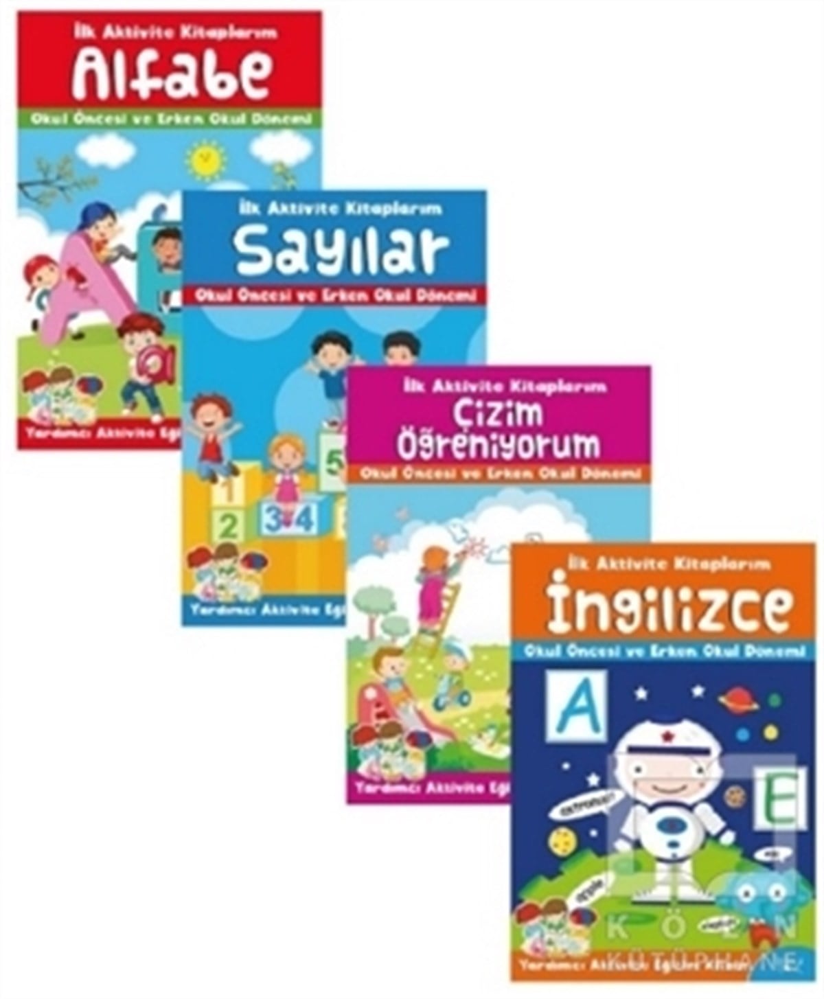 KolektifEtkinlik Kitaplarıİlk Aktivite Kitaplarım Seti (4 Kitap Takım)