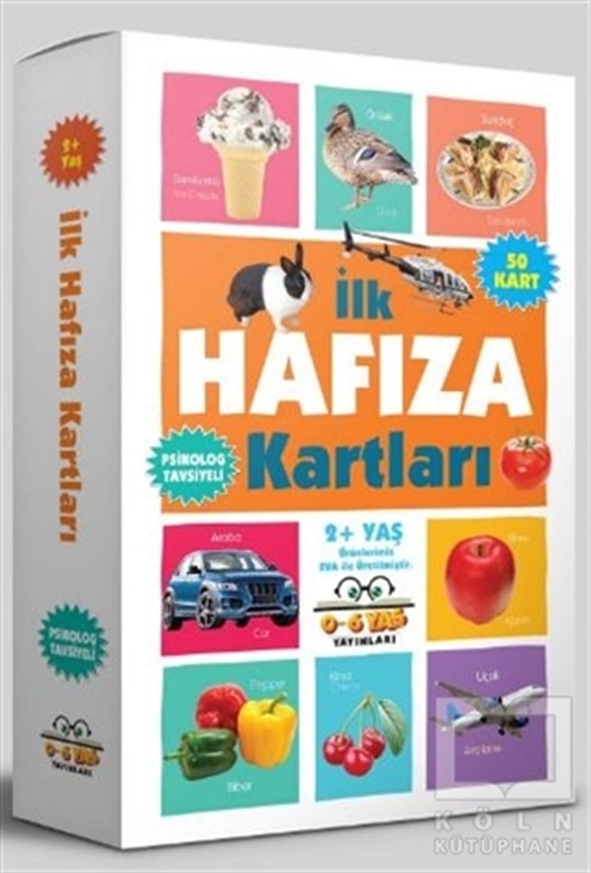 KolektifZeka Gelişimi Kitaplarıİlk Hafıza Kartları (2+ Yaş)