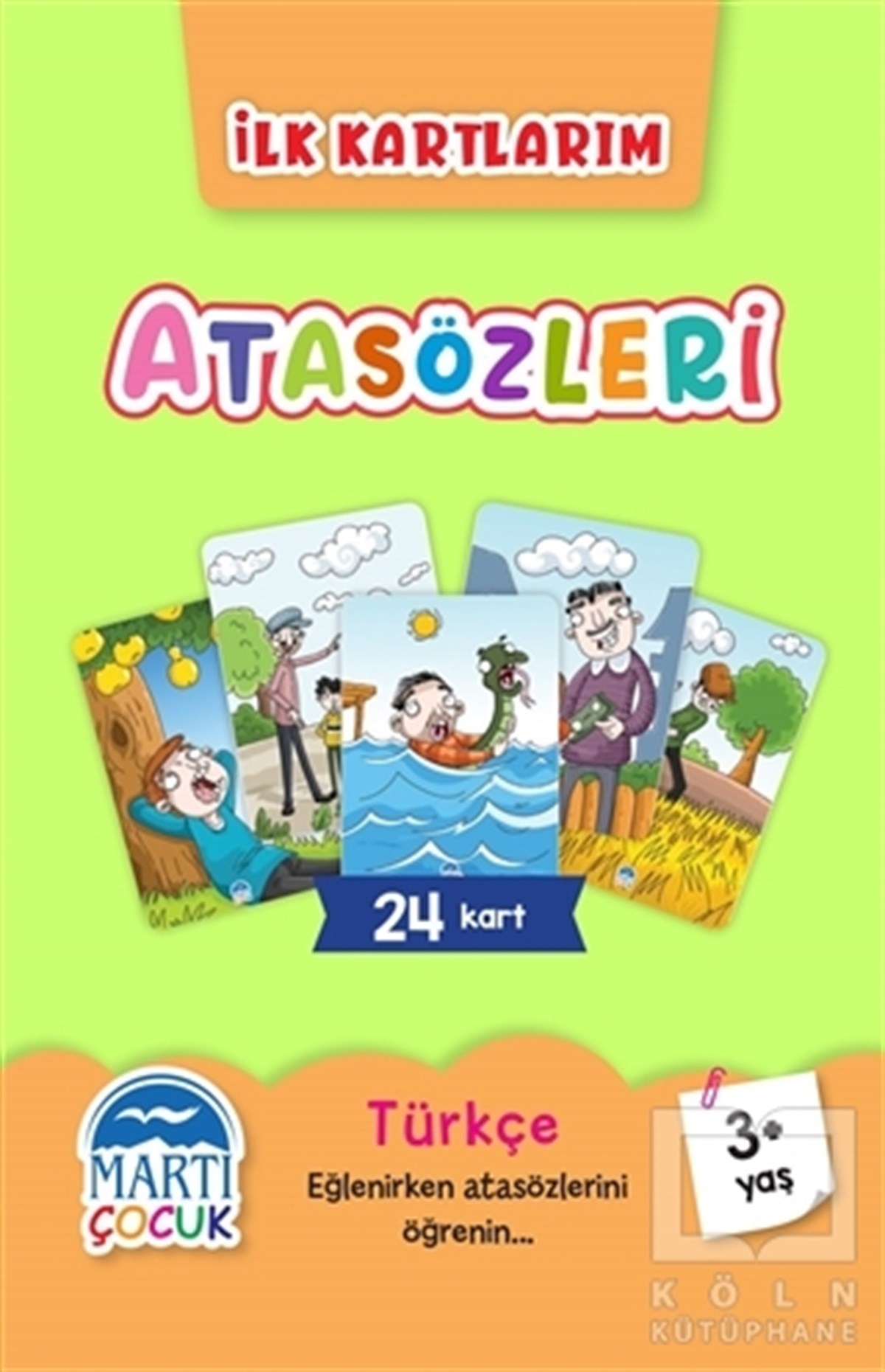 KolektifEtkinlik Kitaplarıİlk Kartlarım - Atasözleri