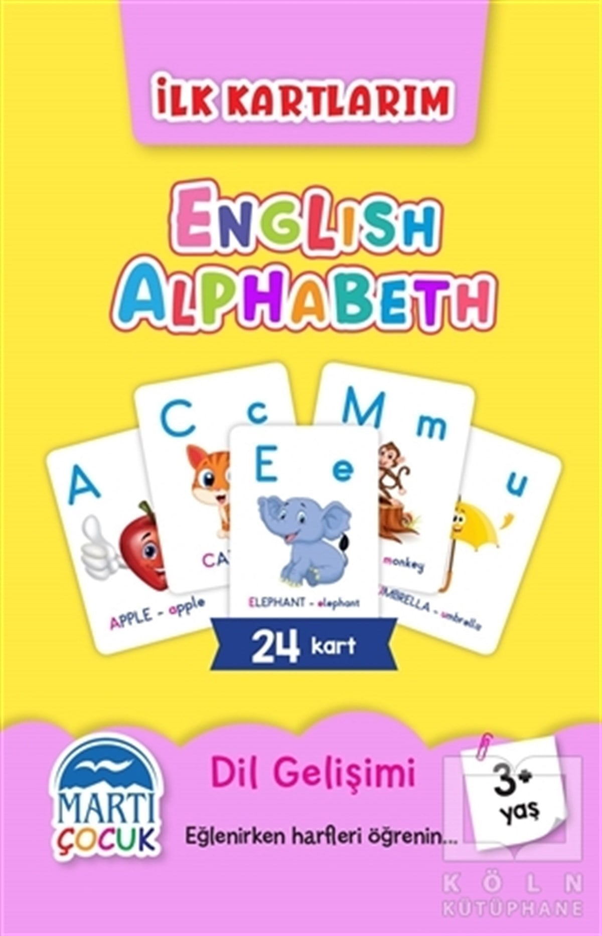 KolektifEtkinlik Kitaplarıİlk Kartlarım - English Alphabeth