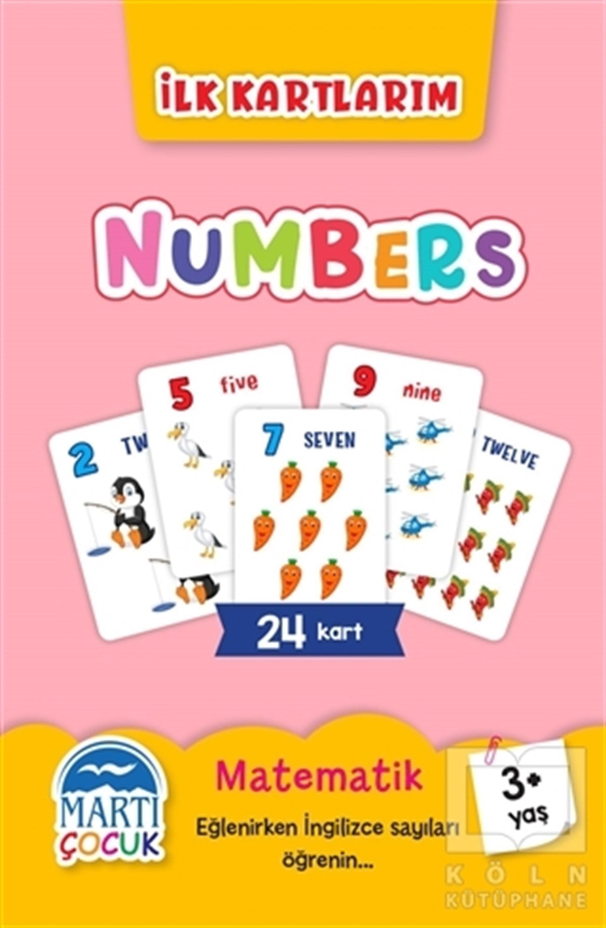 KolektifEtkinlik Kitaplarıİlk Kartlarım - Numbers