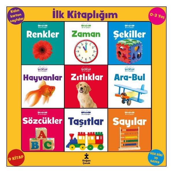 KolektifEgitim Etkinlik Kitaplariİlk Kitaplığım Seti - 9 Kitap Takım