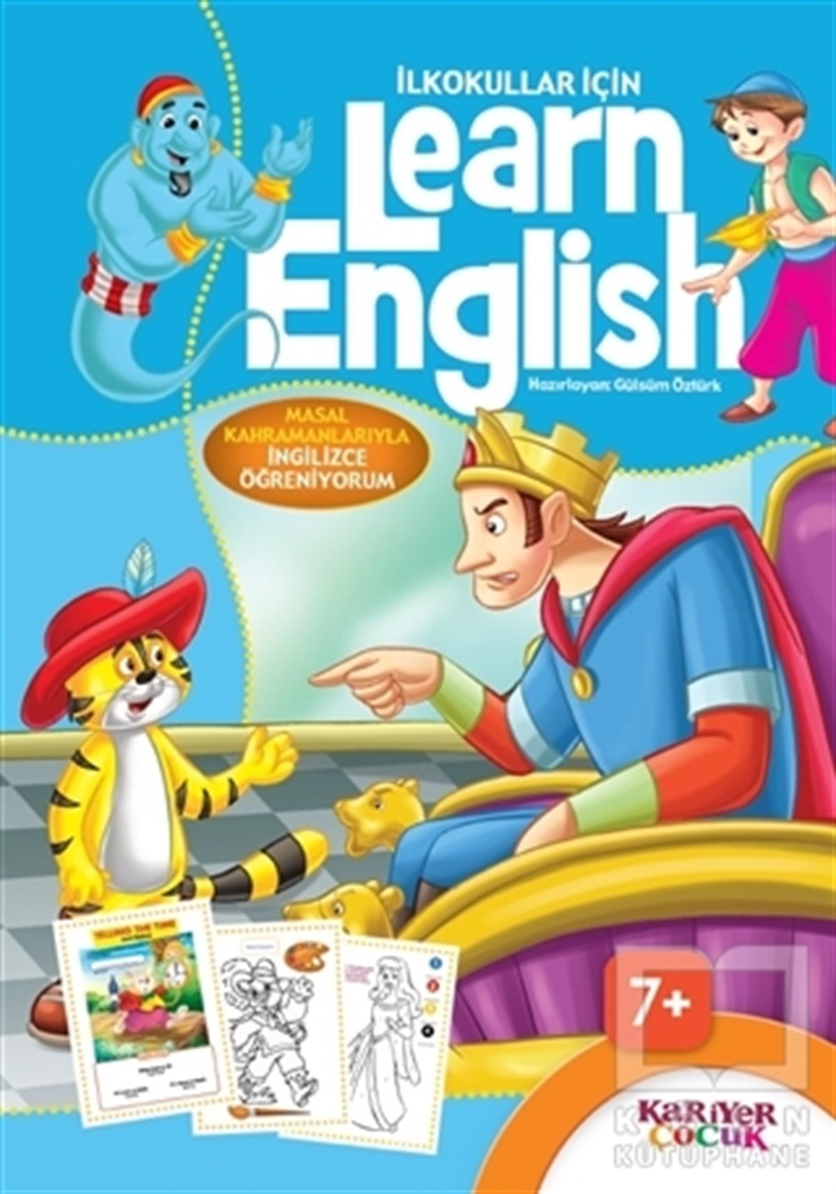 KolektifSınavlara Hazırlık Kitaplarıİlkokullar İçin Learn English (Mavi)