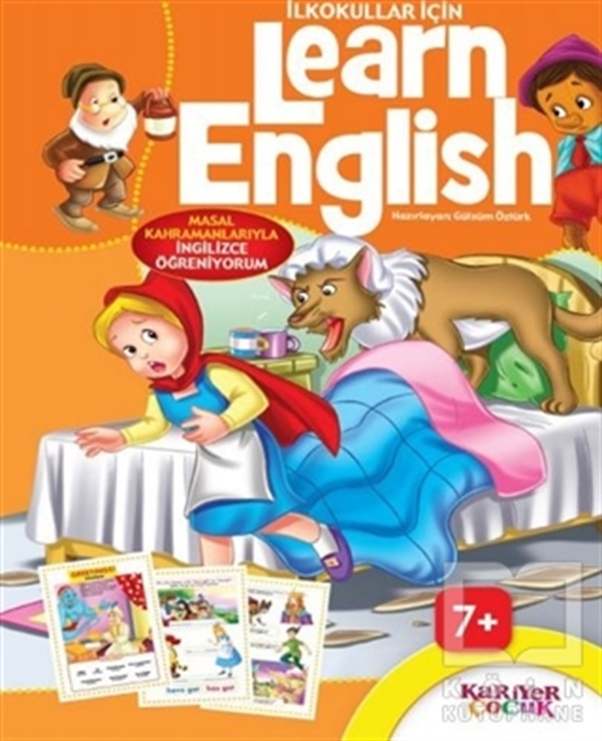 KolektifSınavlara Hazırlık Kitaplarıİlkokullar İçin Learn English (Turuncu)