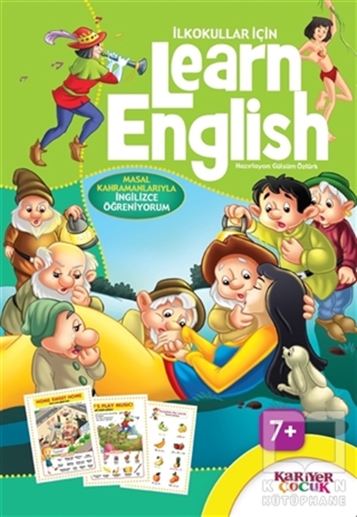 KolektifSınavlara Hazırlık Kitaplarıİlkokullar İçin Learn English (Yeşil)
