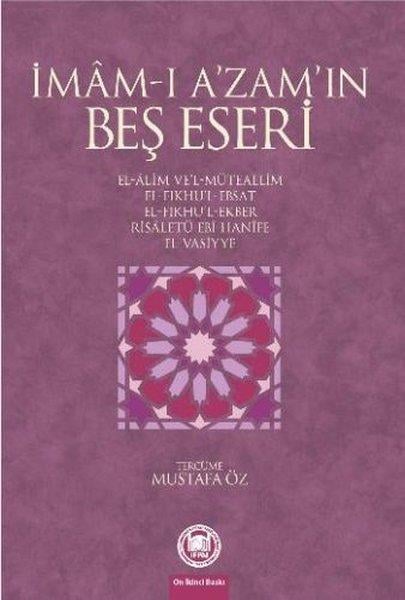 Mustafa Özİslami Kitaplarİmam-ı A'zam'ın Beş Eseri