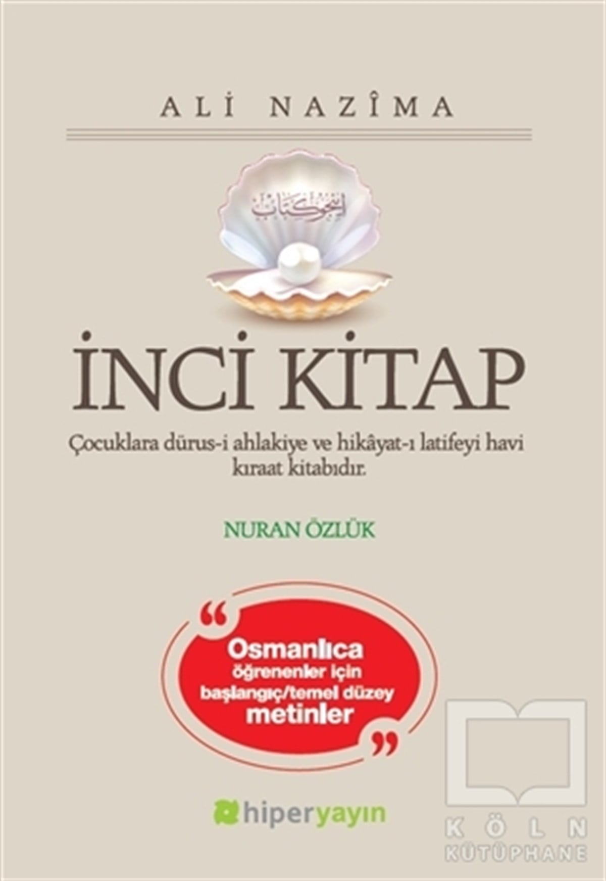 Ali NazimaDiğerİnci Kitap