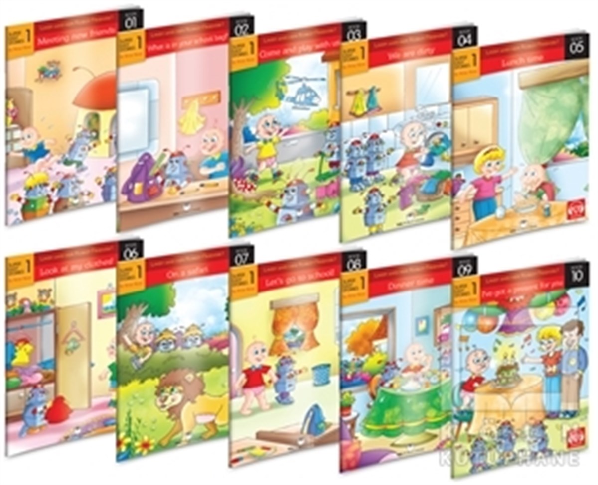 Briar RoseÇocuk Hikaye Kitaplarıİngilizce Hikaye Seti (10 Kitap) İlkokul 1. Sınıf Karekod Dinlemeli