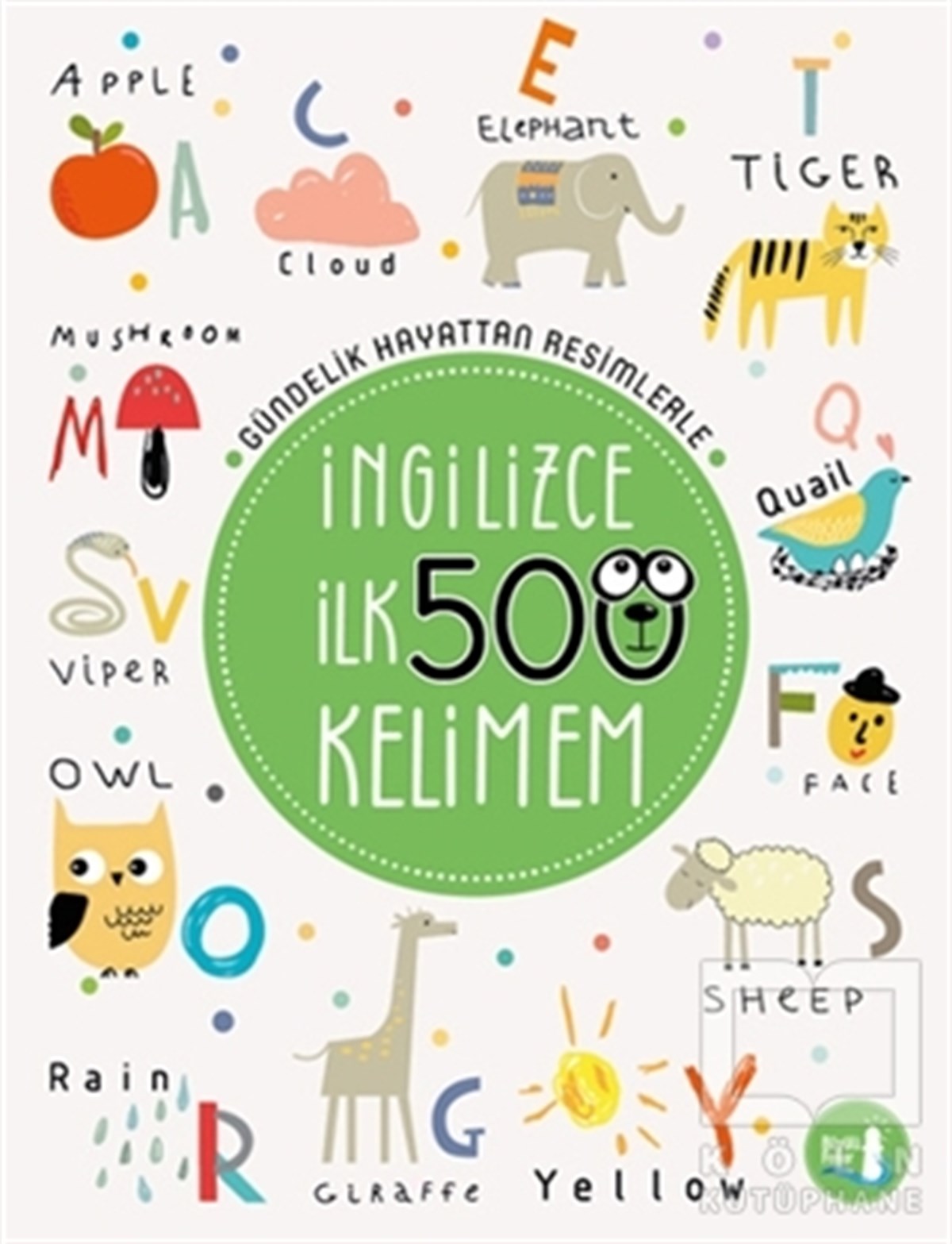Yağmur TokaZeka Gelişimi Kitaplarıİngilizce İlk 500 Kelimem