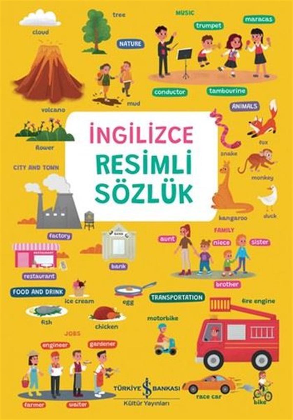 Elçin KuzucuYabancı Dil Çocuk Kitaplarıİngilizce Resimli Sözlük