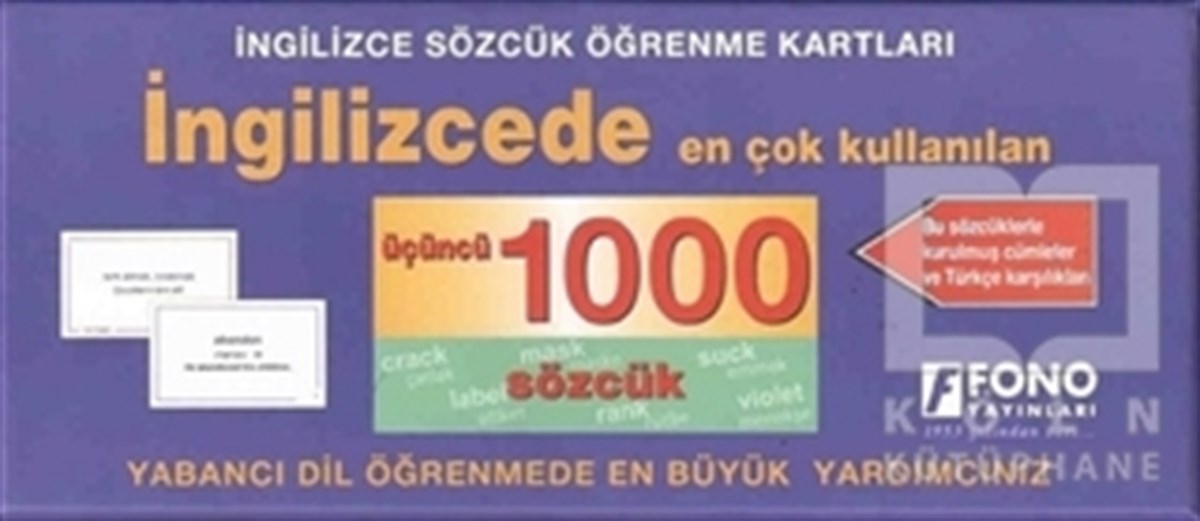 KolektifDil Öğrenimiİngilizcede En Çok Kullanılan Üçüncü 1000 Sözcük