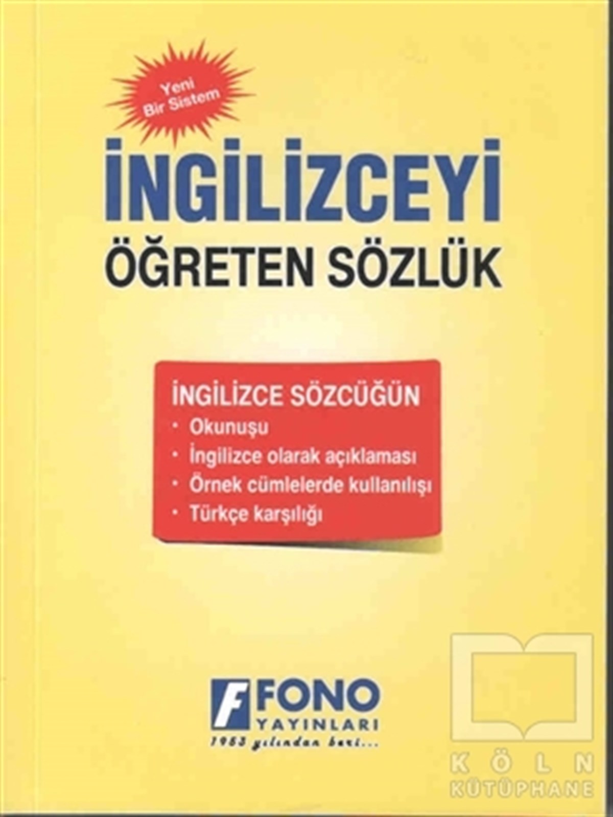 Şükrü MeriçSözlükler ve Konuşma Kılavuzlarıİngilizceyi Öğreten Sözlük