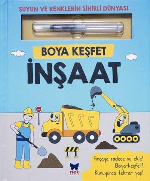 KolektifEgitim Etkinlik Kitaplariİnşaat - Boya Keşfet - Suyun ve Renklerin Sihirli Dünyası
