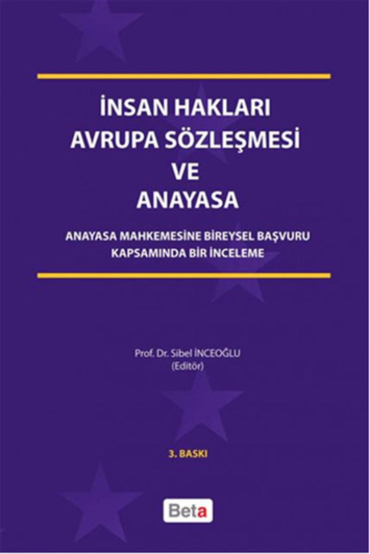 Lami Bertan TokuzluHukuk Üzerine Kitaplarİnsan Hakları Avrupa Sözleşmesi ve Anayasa