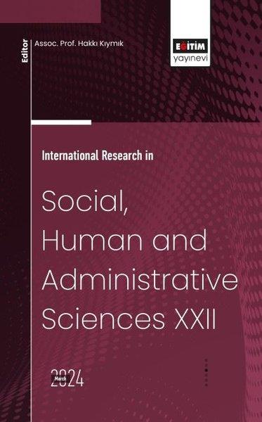 KolektifScienceInternational Research in Social, Human and Administrative Sciences 22